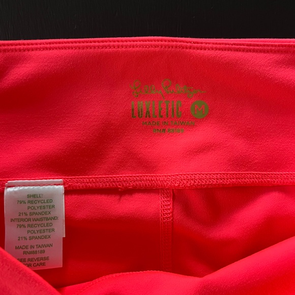 UPF 50+ Luxletic Scallop Tank and Bike Short Matching Set, Size Medium - Picture 10 of 14